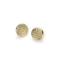 Fope Earrings Round 18ct Yellow Gold - OR20