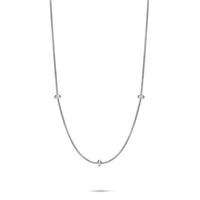 Fope 18ct White Gold 0.24 Carat Diamond Phylo Necklace