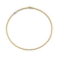 Fope Eka Tiny 18ct Yellow Gold 70cm Necklace