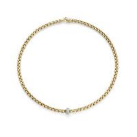 Fope Flex\'It Olly 18ct Yellow White Gold 0.37ct Diamond Necklace
