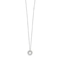 Fope 18ct White Gold Lovely Daisy Necklace with Pendant