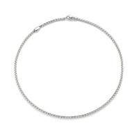 Fope Eka Tiny 18ct White Gold 80cm Necklace