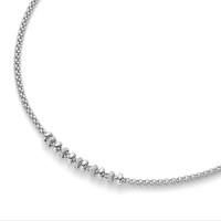 fope flexit solo 18ct white gold 050ct diamond necklace