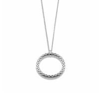 Fope Necklace Lovely Daisy 18ct White Gold