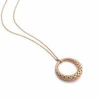 Fope Necklace Lovely Daisy Diamond 18ct Rose Gold