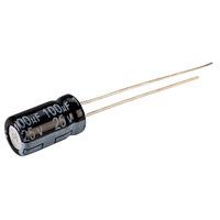 Forever 100uF 20% 25V 105°C P: 2.5mm Radial Electrolytic Capacitor