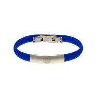 Football Crest Silicone Bracelet
