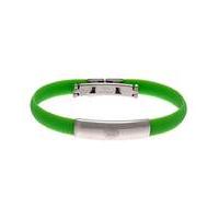 Football Crest Silicone Bracelet