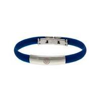 Football Crest Silicone Bracelet