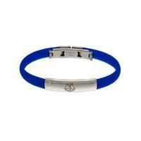 Football Crest Silicone Bracelet