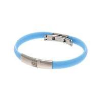 Football Crest Silicone Bracelet