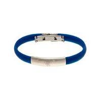 Football Crest Silicone Bracelet