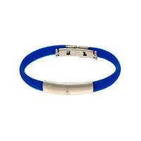 Football Crest Silicone Bracelet