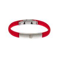 Football Crest Silicone Bracelet