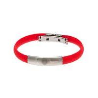 Football Crest Silicone Bracelet