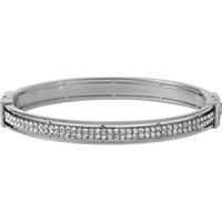 fossil ladies white crystal bangle jf00103040