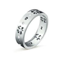 folli follie ladies love and fortune silver ring 50455343