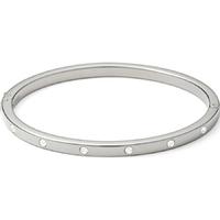 Fossil Ladies Stainless Steel Crystal Bangle JF00841040