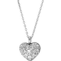 Fossil Vintage Stainless Steel Heart Necklet JF01207040