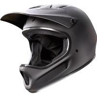 fox rampage matte black helmet