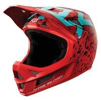 Fox Rampage Pro Carbon Cauz Red Helmet