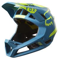 fox proframe moth teal helmet