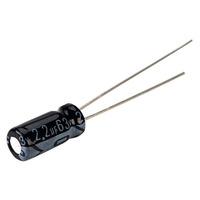 Forever 2.2uF 20% 63V 105°C P: 2mm Radial Electrolytic Capacitor