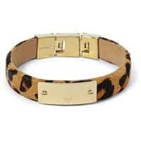 Fossil Vintage Gold plated Cheetah Bracelet JF01388710