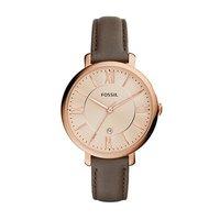Fossil Ladies Jacqueline Grey Leather Watch