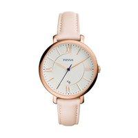 Fossil ladies Jacqueline Date Blush Leather Watch