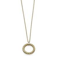 Fope 18ct Gold Lovely Daisy Circle Necklace