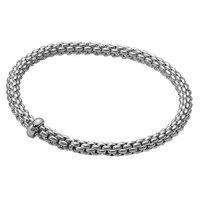 Fope 18ct White Gold Flex\'It Bracelet