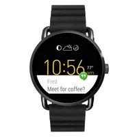 Fossil Q Wander Black Silicone Smartwatch
