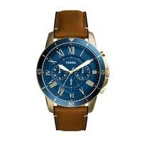 Fossil Gents Grant Sport Blue Dial Chronograph Watch