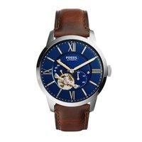 Fossil Gents Townsman Automatic Brown Leather Watch