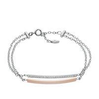 Fossil Glitz Double Bar Bracelet