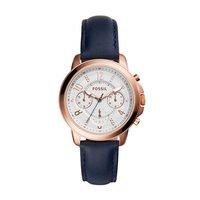 Fossil Ladies Gwynn Chronograph Rose and Navy Leather Watch