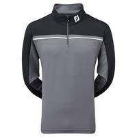 footjoy 2016 chill out pullover charcoalblackwhite