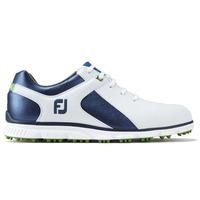 Footjoy 2017 Mens SL Pro Golf Shoes - White/Blue