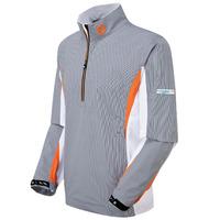 Footjoy Hydrolite Rain Shirt - Steel Grey/White