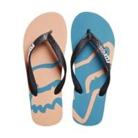 fox beached flip flops jade