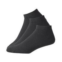 FootJoy Cotton Sof Sport Socks - Black 3 Pair Pack