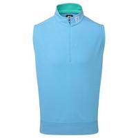 footjoy spun poly 12 zip slipover sky blue small