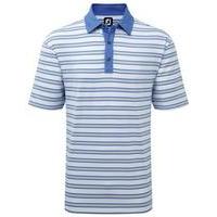 footjoy lisle multi stripe white frost grey small