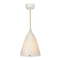 FP371 Hector Size 4 Modern White China Pendant