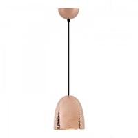 fp456h stanley small modern hammered copper pendant