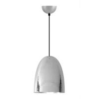 FP458H Stanley Large Modern Hammered Nickel Pendant