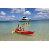 Fraser Island West Coast BBQ Lunch Cruise from Hervey Bay Including Kayaking and Swimming
