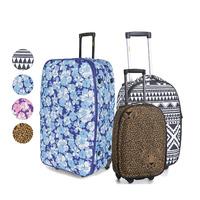 Frenzy Printed Travel Suitcase Luggage (18-32″)