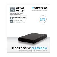 Freecom Mobile Drive Classic 2TB USB 3.0 External Hard Drive
